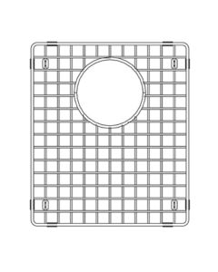 Blanco 516363 Stainless Steel Bottom Grid for Precis 50/50 Sinks