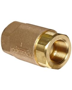 Conbraco 61-108-01 Bronze Spring Check Valve, w/ Ball Cone, 2" NPT Female
