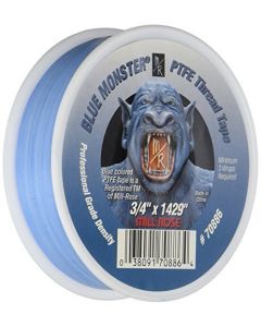 Mill-Rose 70886 Monster Roll PTFE Thread Seal Tape, 3/4-Inch x 1429-Inch, Blue