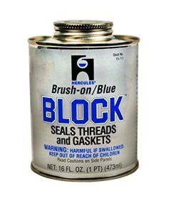 Oatey 15711 Block(TM) - Screw Cap With Brush