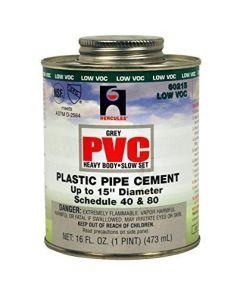 Hercules 60215 PVC - Gray - Jumbo Dauber In Cap