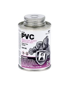 Oatey 60043 PVC - Clear - Dauber In Cap