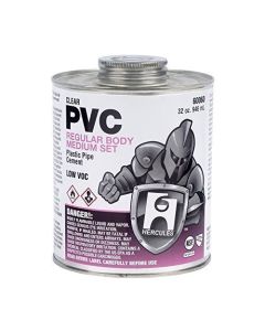 Oatey 60060 PVC - Clear - Jumbo Dauber In Cap