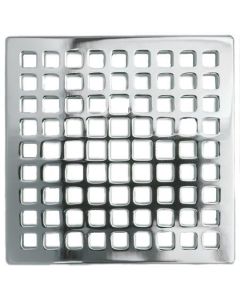 Newport Brass 233-401/56 233-401 Decorative Drains 4" Square Shower Drain Grid, Flat Black