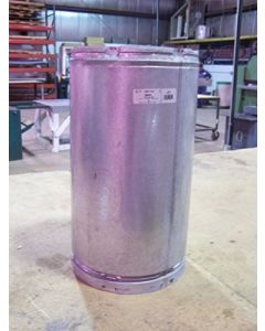 American Metal 12R24 Amerivent 12" B-Vent Round Pipe Length 24" #
