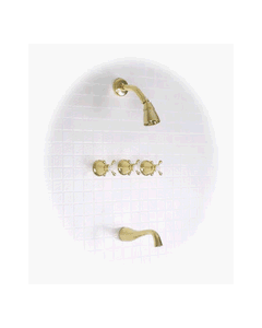 St Thomas 3050.010.96 Single Handle Tub And Shower In Polished Chrome
