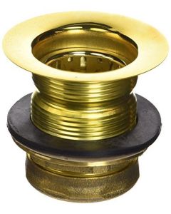 Jones Stephens B02101 Polished Brass Deep Junior Duo Strainer
