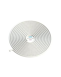 Lynn Manufacturing 9401 High Temperature Gasket Rope, 1000F, White, Boiler & Furnace, 1/2'' Diameter x 25ft