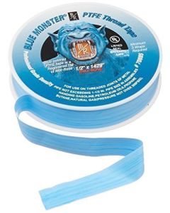 Mill-Rose 70885 Monster Roll PTFE Thread Seal Tape, 1/2-Inch x 1429-Inch, Blue