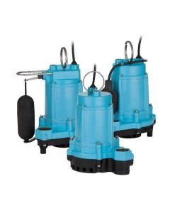 Little Giant 510802 6EC Series 1/3 hp Integral Snap-Action Float Plastic Base Sump Pump