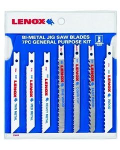 Lenox 20606U743JA U743JA 7-Piece Jig And Saber Saw Blade Assortment