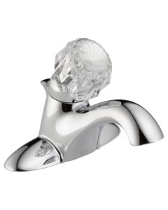 Delta 522-MPU-DST Classic Single Handle Centerset Bathroom Faucet In Chrome