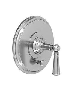 Newport Brass 5-2412BP/15 Balanced Pressure Tub & Shower Diverter Plate With Handle Polished Nickel Aylesbury