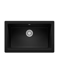 Blanco 526545 Vintera 30" Super Single Apron Farmhouse Sink in Coal Black