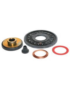 Sloan 5301176 A-56-AA Rubber Diaphragm Repair Kit With A-29 Handle Gasket For Use With Urinal Flushometer in Black