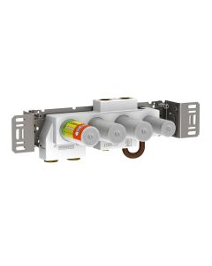 Vola 5400NVA3 3/4" Rough In Valve Thermostatic Mixer with 3-Way Diverter (Trim Sold Separately)