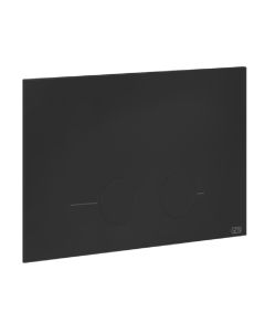 Gessi 54611#299 Dual Flush Actuator Plate Compatible with Geberit Sigma 8 & 12 in Black XL