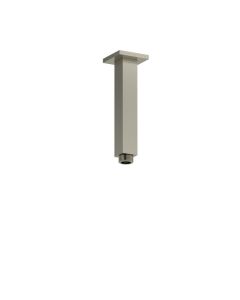 Rohl 548BN Riobel 6" Ceiling Mount Shower Arm With Square Escutcheon in Brushed Nickel