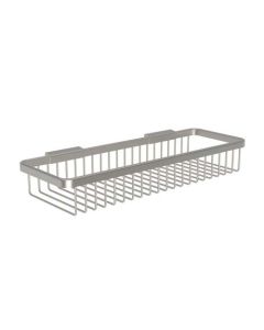 Ginger M552/SN Hotelier Long Deep Toiletry Basket in Satin Nickel