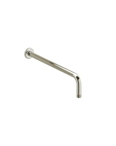 Riobel 554PN 16" L Wall Mounted Shower Arm with Round Escutcheon in Polished Nickel