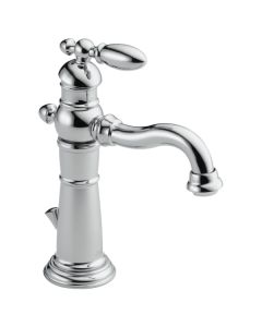 Delta 555LF Victorian Single Handle Bathroom Faucet In Chrome