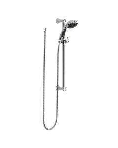 Delta 57014 Premium 3-Setting Slide Bar Hand Shower In Chrome