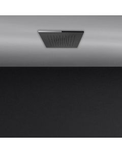 Gessi 57801#238 Minimali 1.75 GPM Ceiling Mounted Square Multi Function Shower Head in Mirror Steel