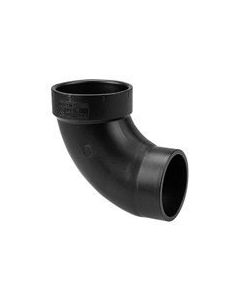 ABS Fitting LN302-015 1-1/2" Elbow Street 90° (Hub × Spg)