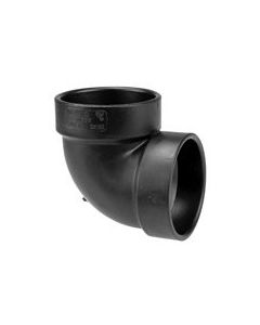 ABS Fitting LN331-015 1-1/2" Vent Elbow 90° (Hub × Hub)