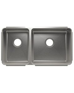 Julien 003278 Classic Collection Undermount sink with double bowl Brushed Stainless Steel 16ga