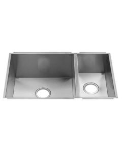 Julien 003659 UrbanEdge Stainless Steel Double Bowl Undermount Sink