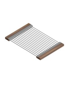 Julien 215207 12"  W X 17.87"  L Drying Rack with Handle in Walnut