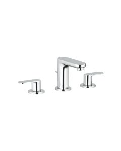 Grohe 2019900A Eurosmart Cosmopolitan S-Size 8 in. Widespread 2-Handle 3-Hole Bathroom Faucet - 1.2 GPM
