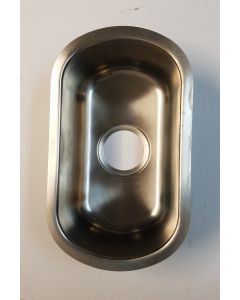 Davinci 5EDB1408UM 14" x 8" Undermount Bar Sink, Stainless Steel Finish