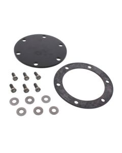 Burnham 6036004 Blank Heater Cover Plate - w/ Gasket & bolts for 4B, 5B, V3 & V7 Boilers
