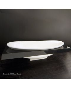 Lacava 6059T-06 Suave Wooden countertop surround with a cut out for tub 6059, 78 3/4"W, 35 1/2"D, 5 1/8"H in Wenge