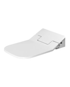 Duravit 611400001001300 Sensowash Slim Elongated Toilet Seat in White