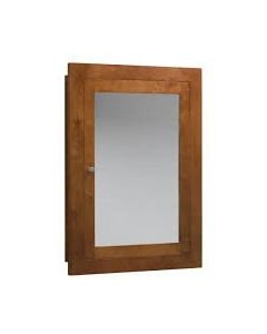 Ronbow 618125-E82 Neo-Classic 24 Inch x 32 Inch Solid Wood Framed Medicine Cabinet in Oak Toscana