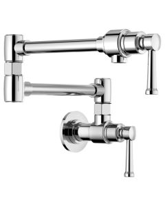 Brizo 62825LF-PC Artesso Artesso Wall Mount Pot Filler In Chrome