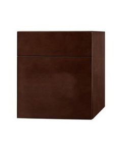 Ronbow 632012-3-H01 Wall Hung 12 Wall Mount Drawer Bridge with Wood Front in Dark Cherry