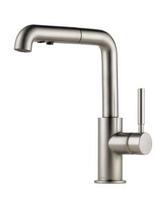 Brizo 63220LF-SS Solna Single Handle Pull-Out Kitchen Faucet In Stainless