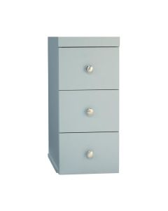 Ronbow 633012-F20 12'' Transitional Drawer Bridge with Three Drawers in Empire Gray