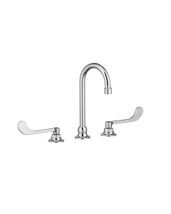 American Standard 6540160.002 Monterrey Two Handle Wristblade Deck Mount Service Faucet in Polished Chrome