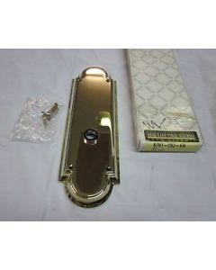 Baldwin 6791.003.KN Entry-Trim-Lifetime-Finish-POLISHED-BRASS-NEW-w-flaw