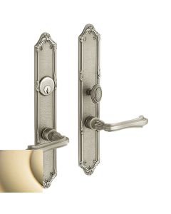 Baldwin 6922.003.FD Lakewood Entrance Trim, Full Dummy, in Lifetime Brass PVD