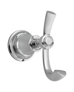Brizo 693561-PC Rook Double Robe Hook In Chrome