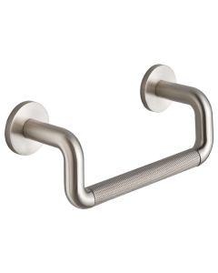 Brizo 694735-NK Litze 8" Mini Towel Bar With Knurling In Luxe Nickel