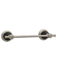 Brizo 694761-NKBL Rook 8" Mini Towel Bar In Luxe Nickel /Matte Black