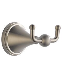 Brizo 69535-BN Traditional Double Robe Hook In Brushed Nickel