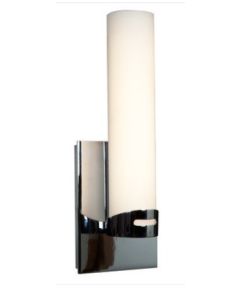 Access Lighting 70037LEDD-CH/OPL Chic LED 5 inch Chrome Vanity Wall Light, Chrome Finish